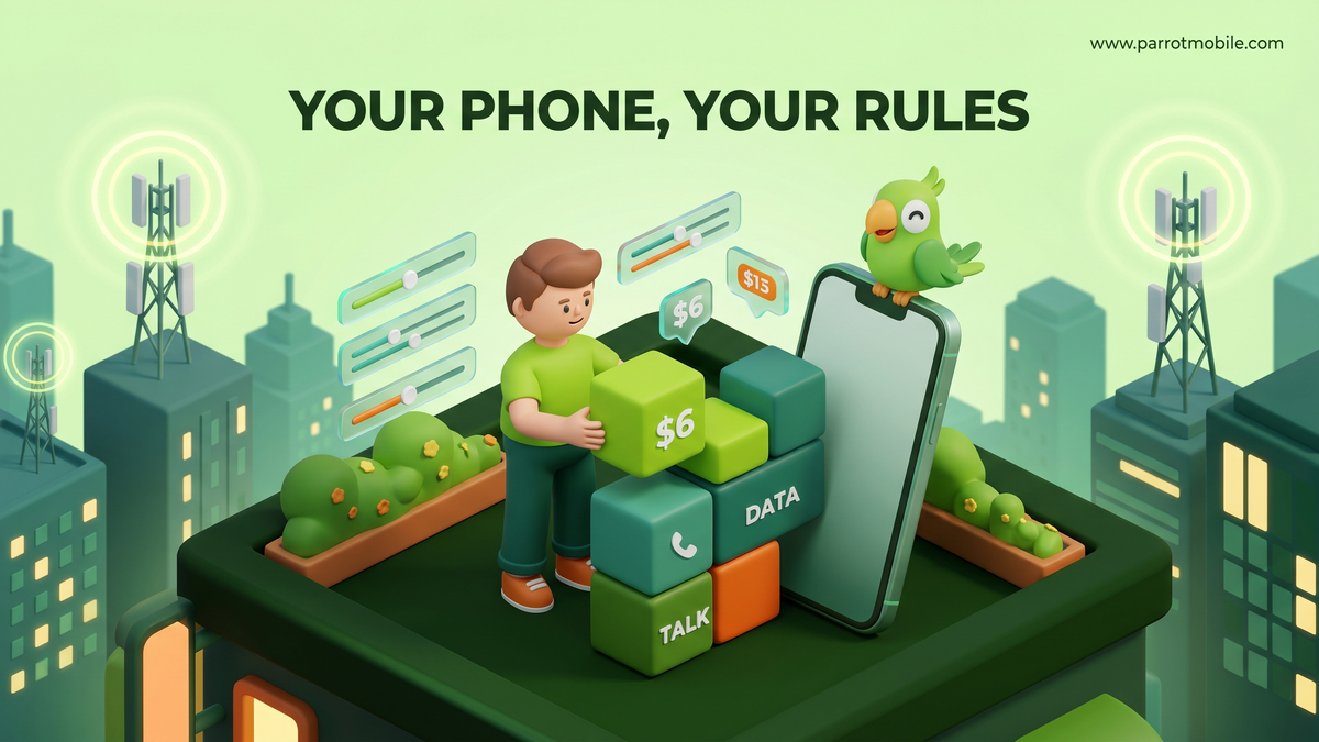Welcome to Parrot Mobile: Your Phone Plan, Your Rules